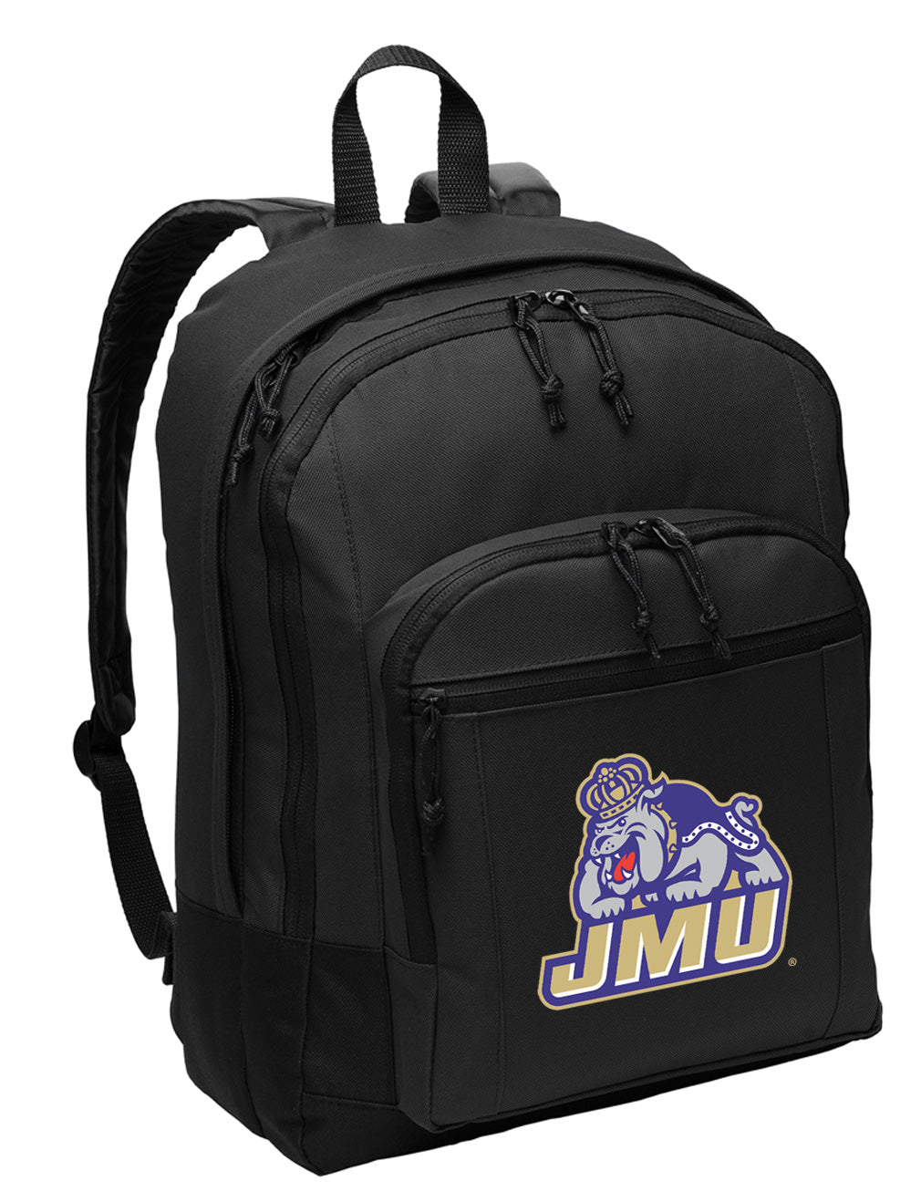 JMU Backpack James Madison University Medium Classic Style Backpack