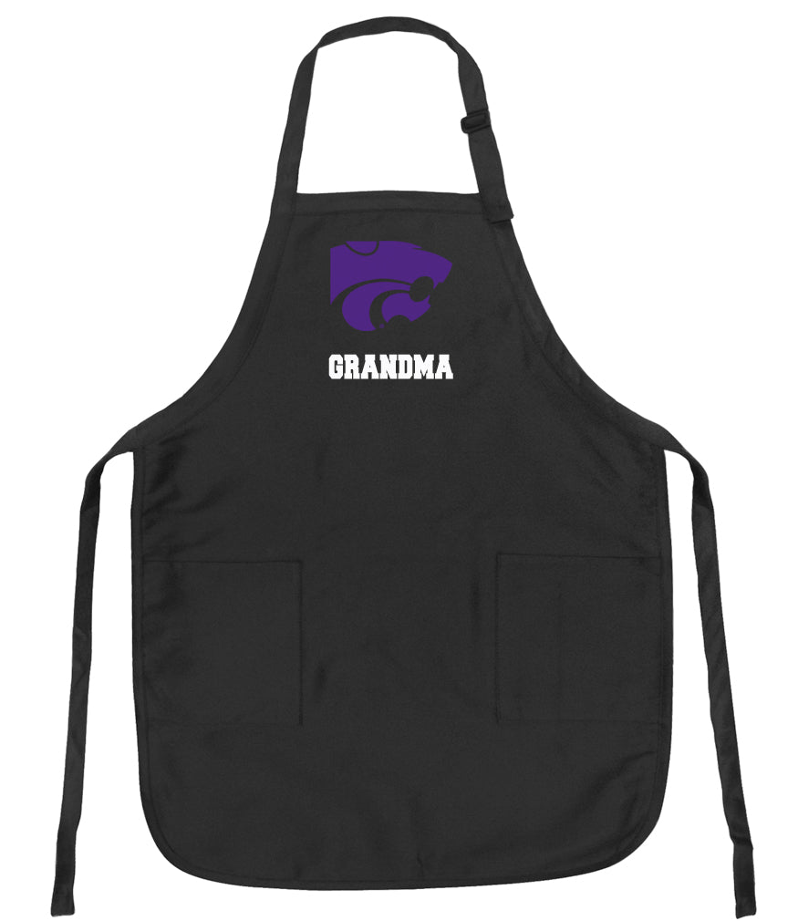 Kansas State Apron K-State Apron - Stain Resistant Fabric