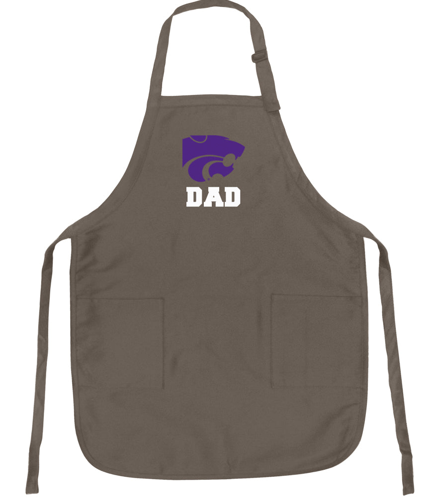 Kansas State Apron K-State Apron - Stain Resistant Fabric