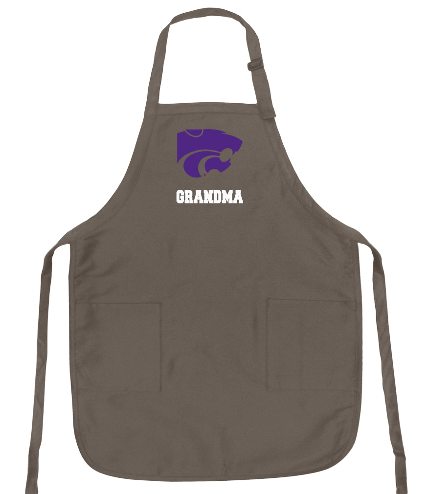 Kansas State Apron K-State Apron - Stain Resistant Fabric