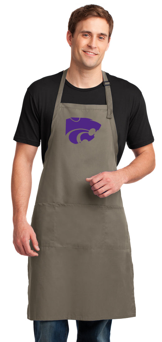 Kansas State Large Apron K-State Apron - Adjustable with Pockets