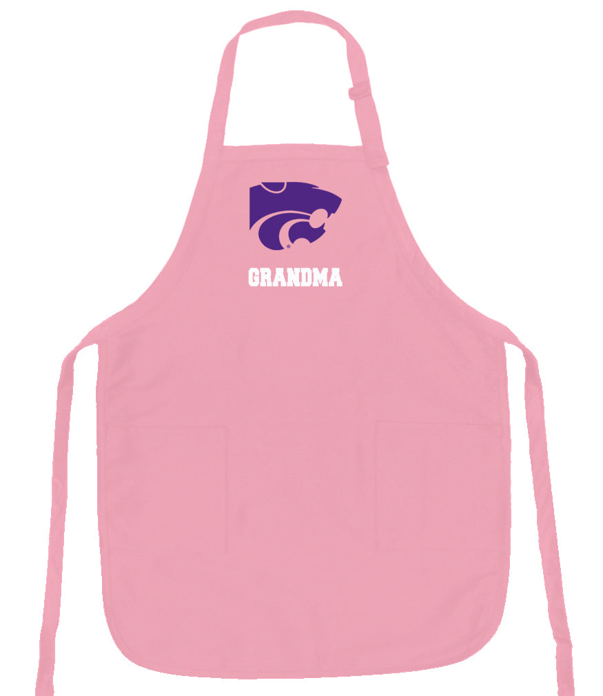 Kansas State Apron K-State Apron - Stain Resistant Fabric