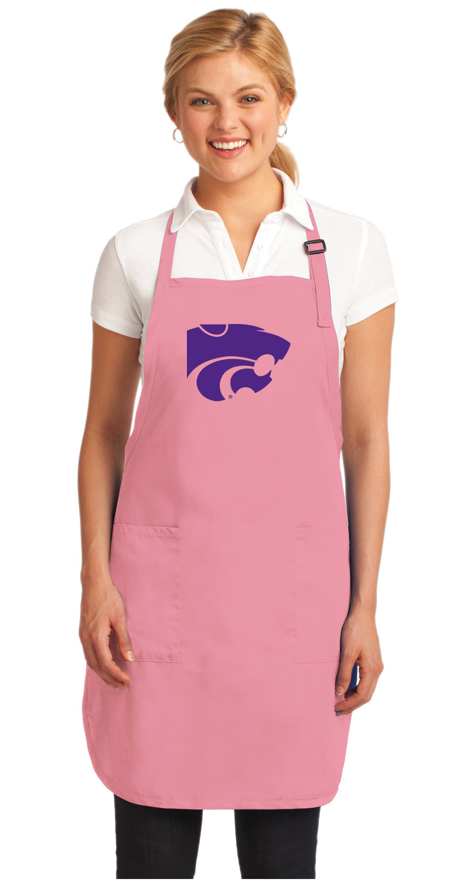 Kansas State Apron K-State Apron - Stain Resistant Fabric