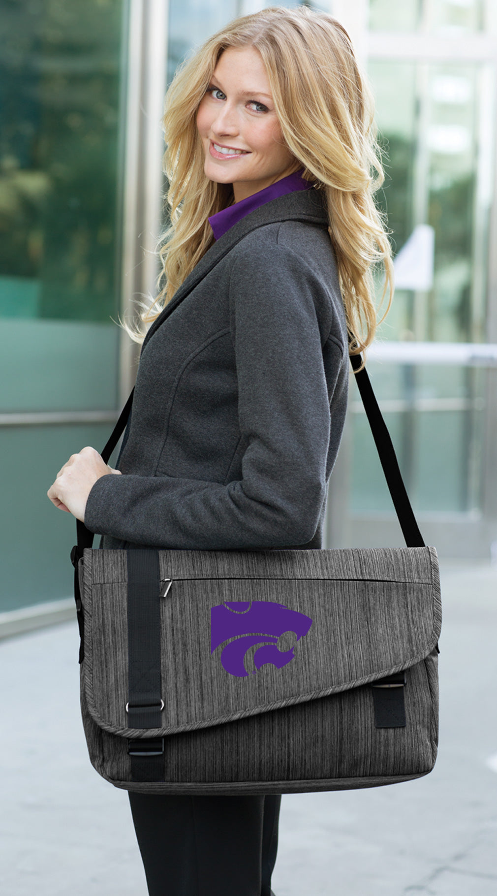 Kansas State Laptop Computer Bag Messenger Briefcase