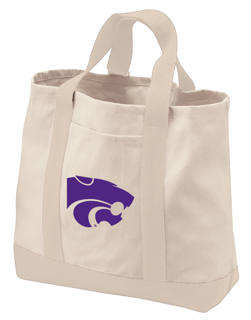 Kansas State Canvas Tote Bag K-State Classic Tote