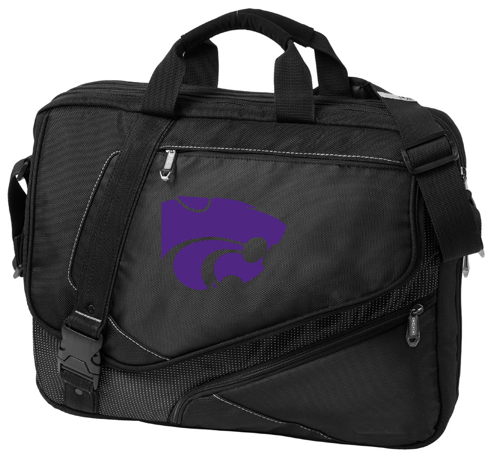 Kansas State Laptop Bag K-State Messenger Travel Bag