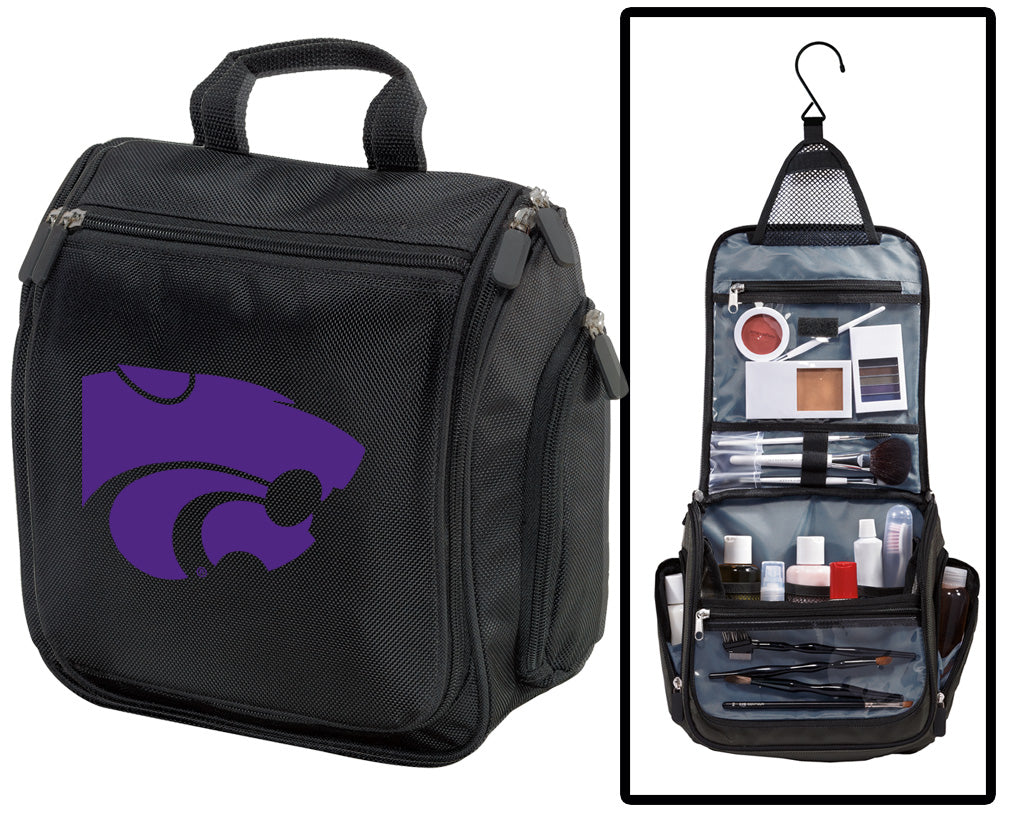 Kansas State Toiletry Bag or Mens K-State Travel Shaving Kit