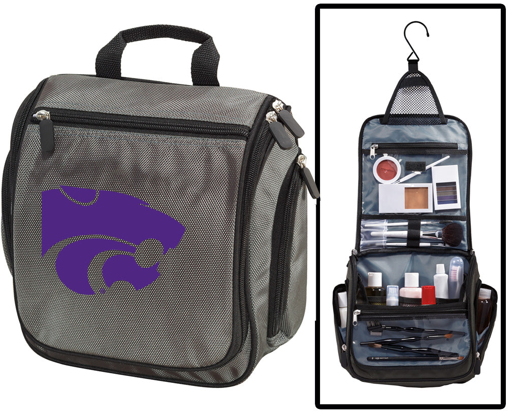 Kansas State Toiletry Bag or Mens K-State Travel Shaving Kit