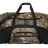 University of Kansas Camo Large Duffel Bag KU Jayhawks Suitcase Travel Bag or Sports Gear Bag