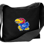 University of Kansas Cross Body Bag KU Jayhawks Shoulder Tote Bag - Sling Style