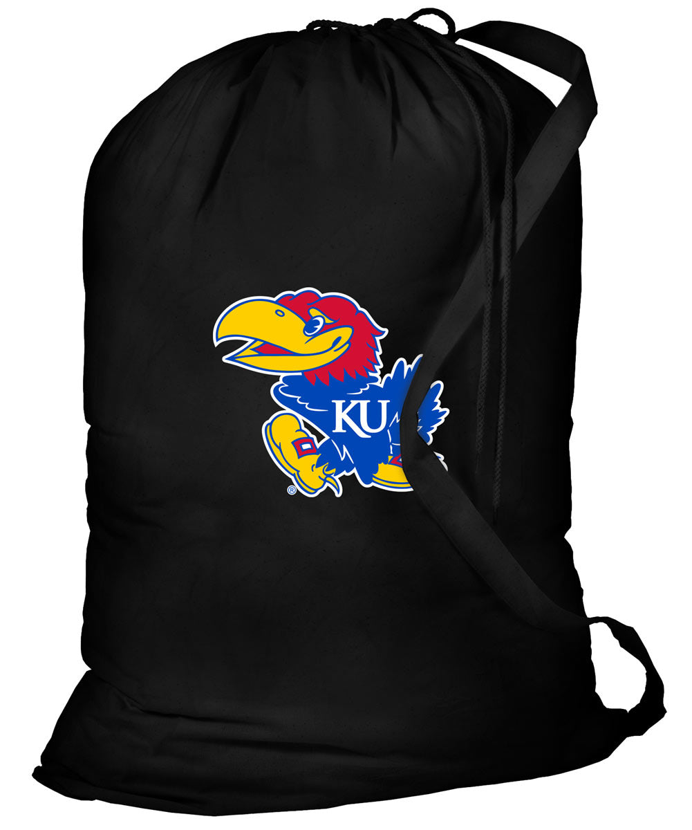 University of Kansas Laundry Bag KU Jayhawks Clothes Bag