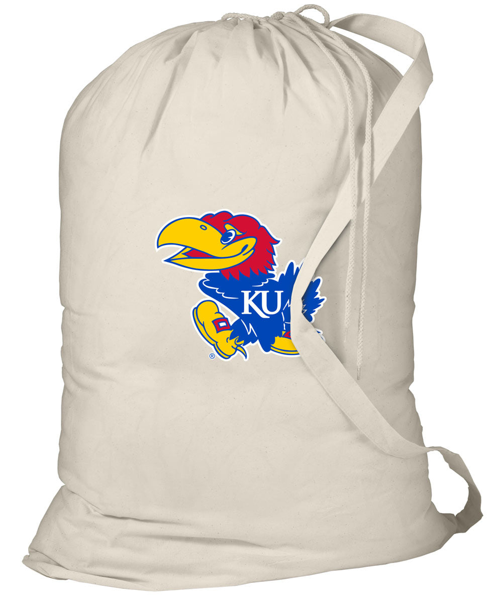 University of Kansas Laundry Bag KU Jayhawks Clothes Bag