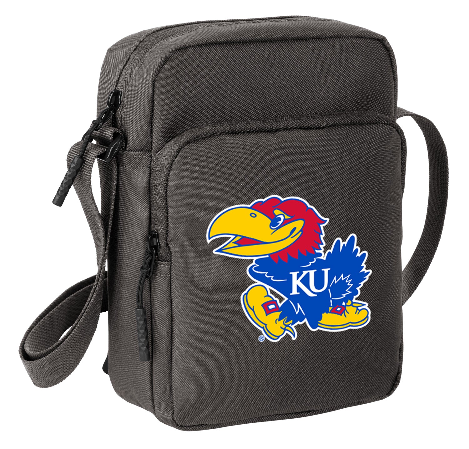 University of Kansas Crossbody Bag KU Jayhawks Travel Sling Pack