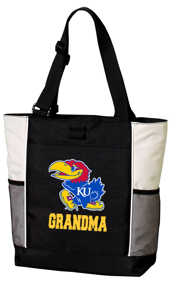 University of Kansas Tote Bag KU Jayhawks Carryall Tote