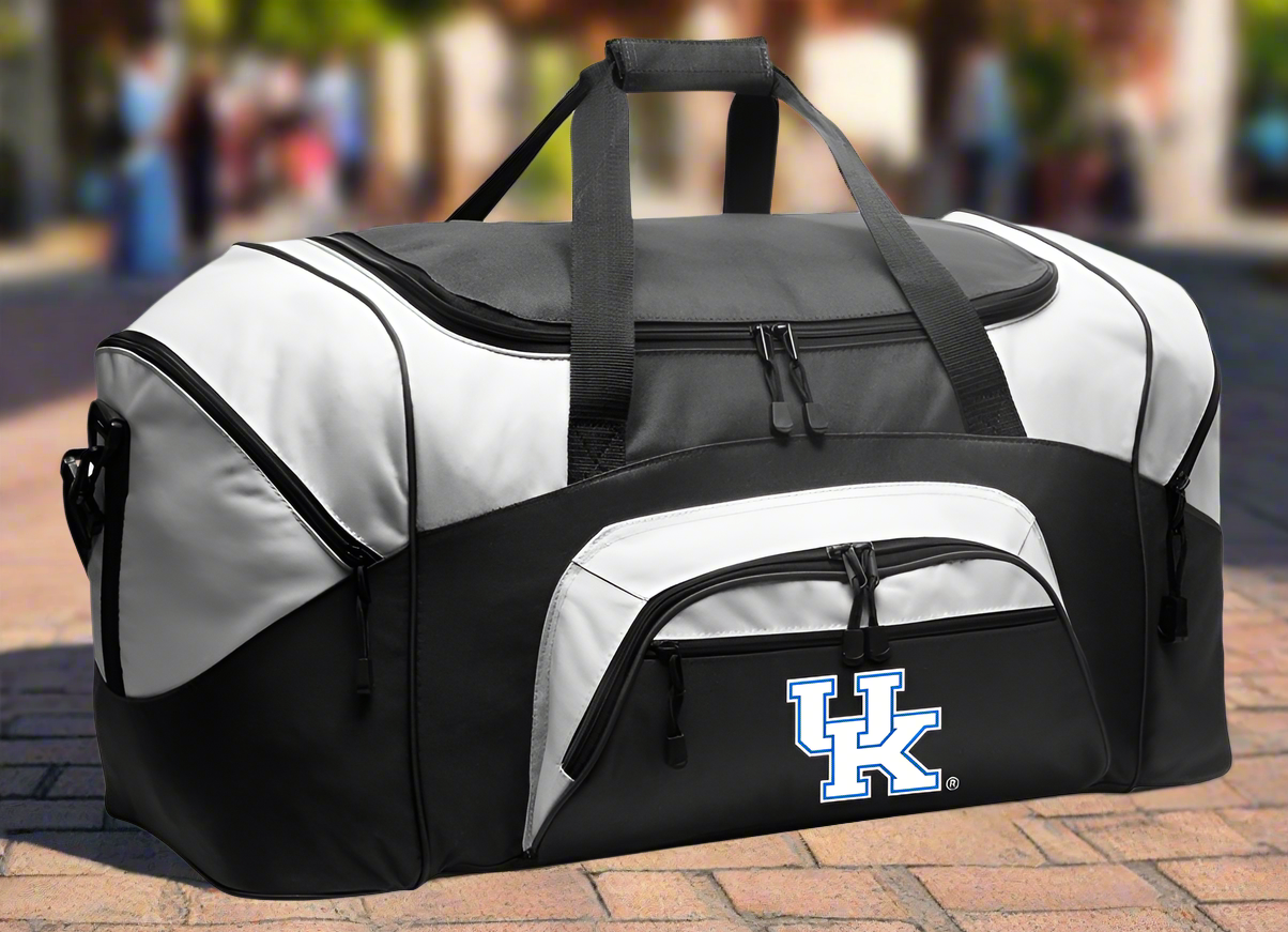 University of Kentucky Large Duffel Bag UK Wildcats Suitcase Luggage Bag