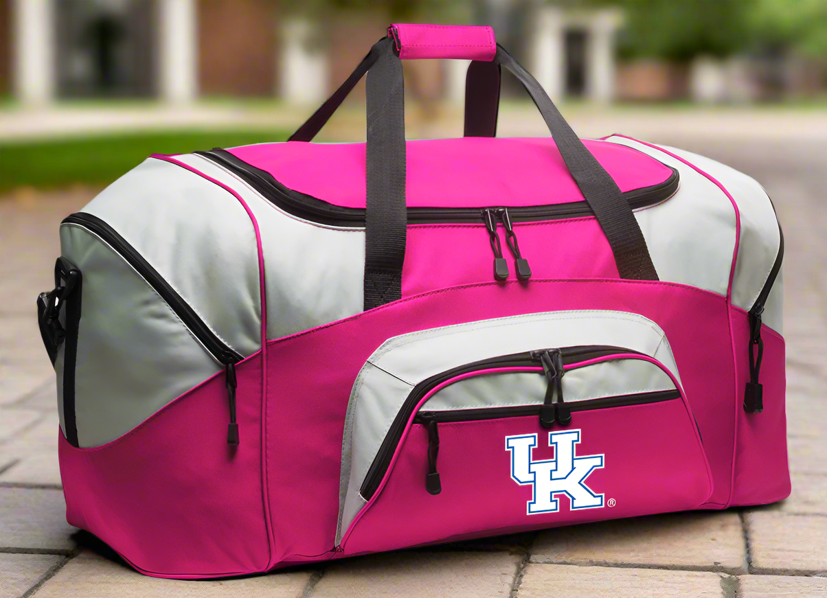 University of Kentucky Large Duffel Bag UK Wildcats Suitcase Luggage Bag