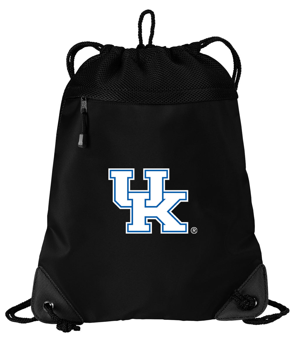 University of Kentucky Drawstring Backpack UK Wildcats Cinch Pack - Mesh & Microfiber