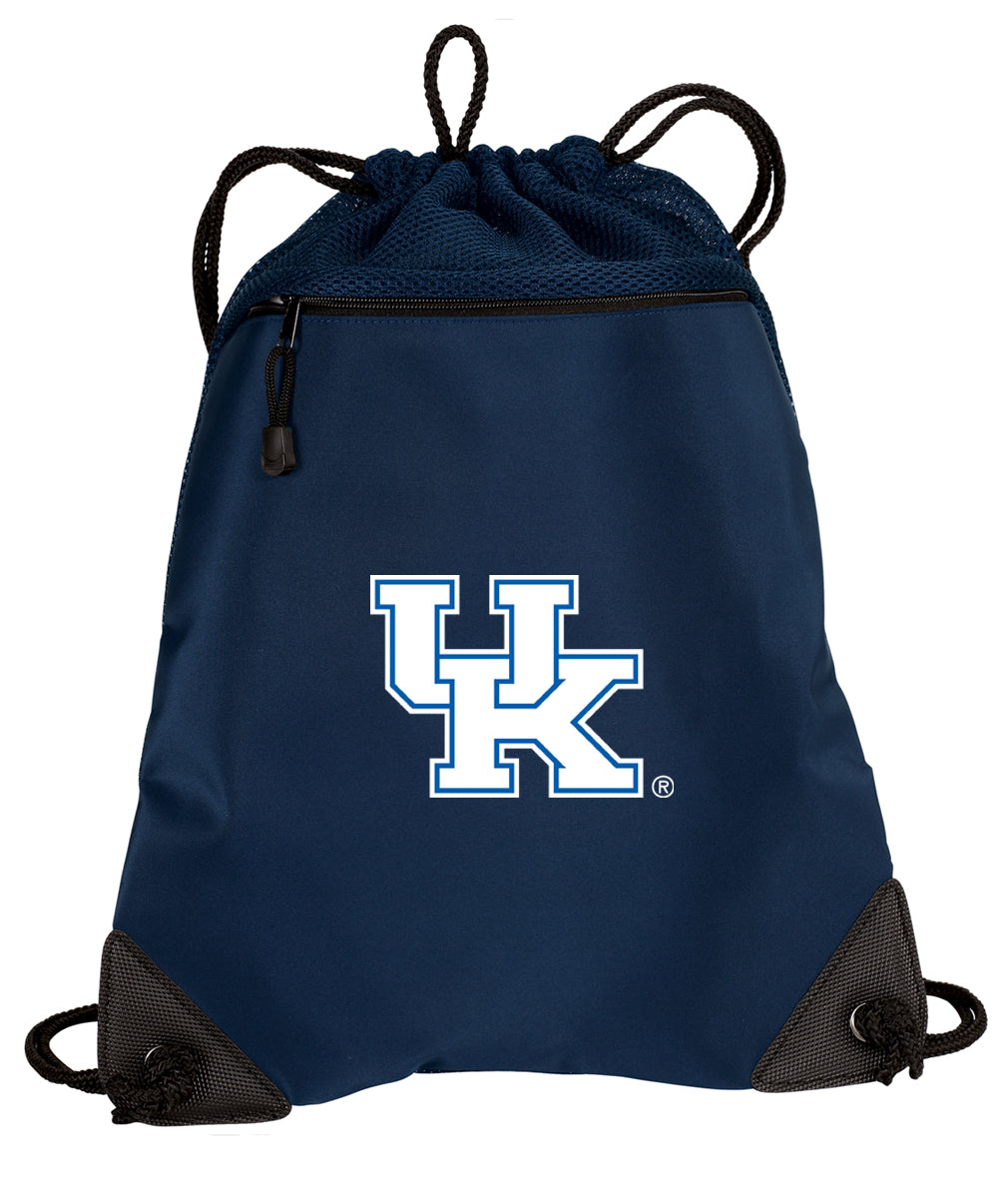 University of Kentucky Drawstring Backpack UK Wildcats Cinch Pack - Mesh & Microfiber