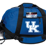 University of Kentucky Duffel Bag UK Wildcats Gym or Sports Bag with Shoe Pocket