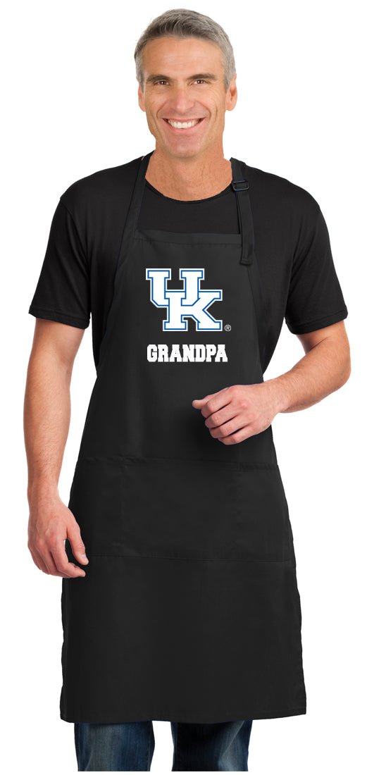 University of Kentucky Large Apron UK Wildcats Apron - Adjustable with Pockets