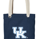 University of Kentucky Tote Bag UK Wildcats Deluxe Canvas Shoulder Bag