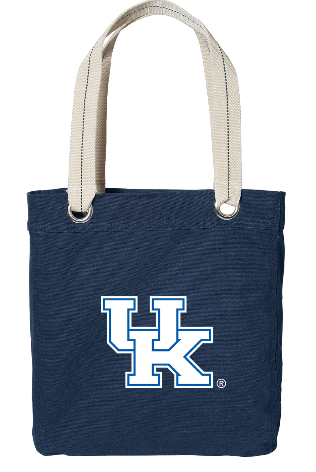 University of Kentucky Tote Bag UK Wildcats Deluxe Canvas Shoulder Bag