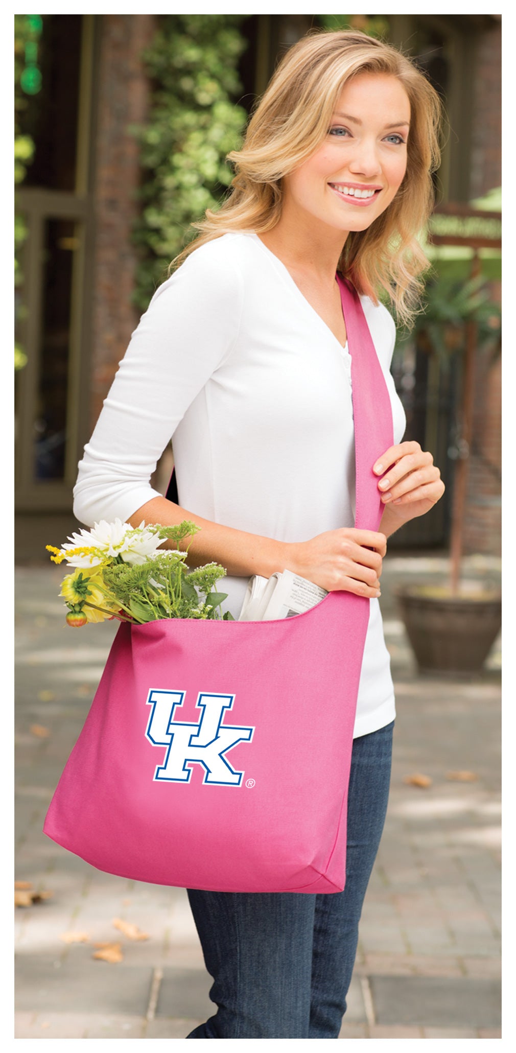 University of Kentucky Cross Body Bag UK Wildcats Shoulder Tote Bag - Sling Style