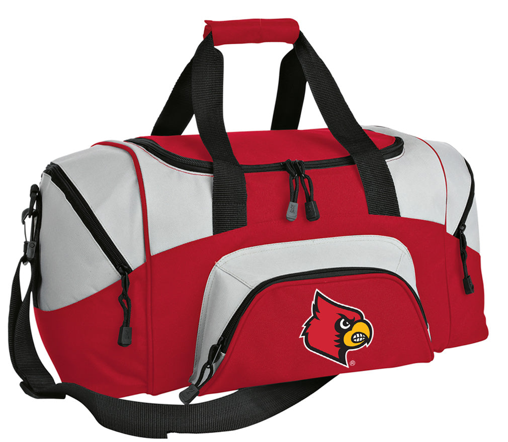 University of Louisville Small Duffel Bag Louisville Cardinals Carryon Suitcase or Gym Bag