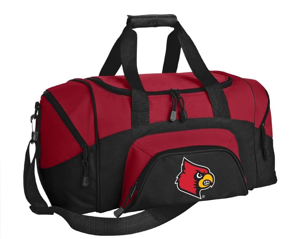 University of Louisville Small Duffel Bag Louisville Cardinals Carryon Suitcase or Gym Bag