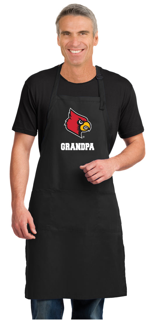 University of Louisville Large Apron Louisville Cardinals Apron - Adjustable with Pockets