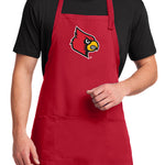 University of Louisville Large Apron Louisville Cardinals Apron - Adjustable with Pockets