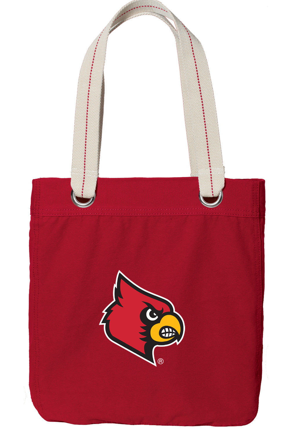 University of Louisville Tote Bag Louisville Cardinals Deluxe Canvas Shoulder Bag