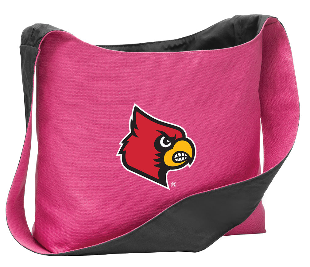 University of Louisville Cross Body Bag Louisville Cardinals Shoulder Tote Bag - Sling Style