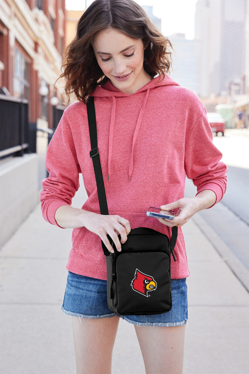 University of Louisville Crossbody Bag Louisville Cardinals Travel Sling Pack