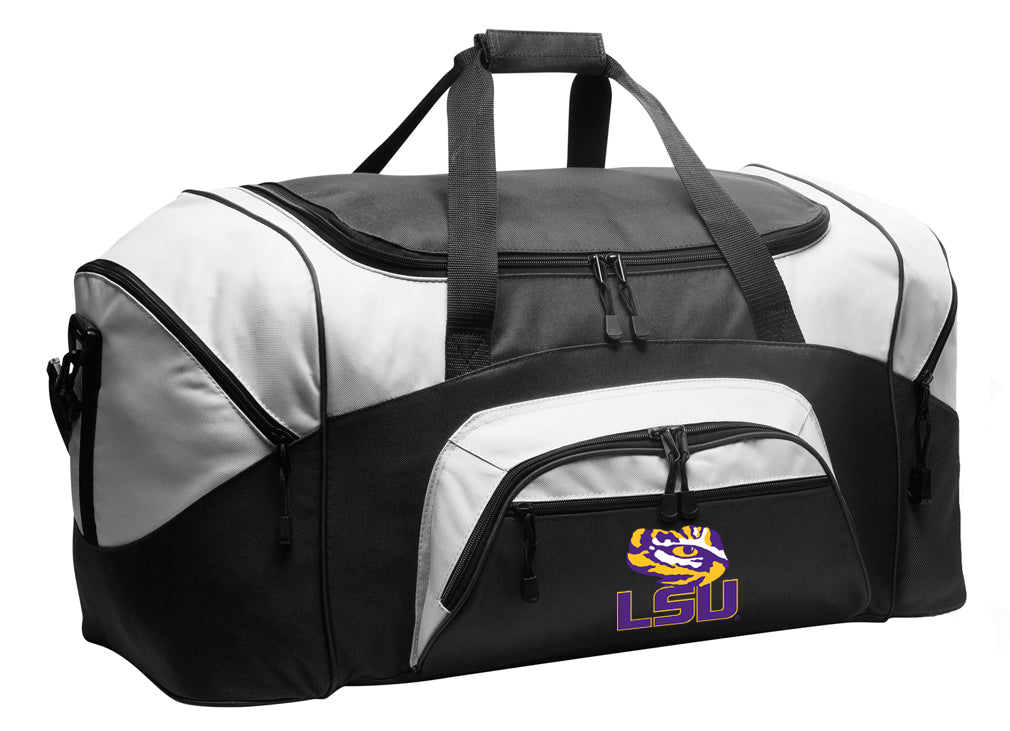 LSU Large Duffel Bag LSU Tigers Suitcase Luggage Bag