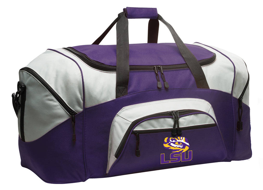 LSU Large Duffel Bag LSU Tigers Suitcase Luggage Bag