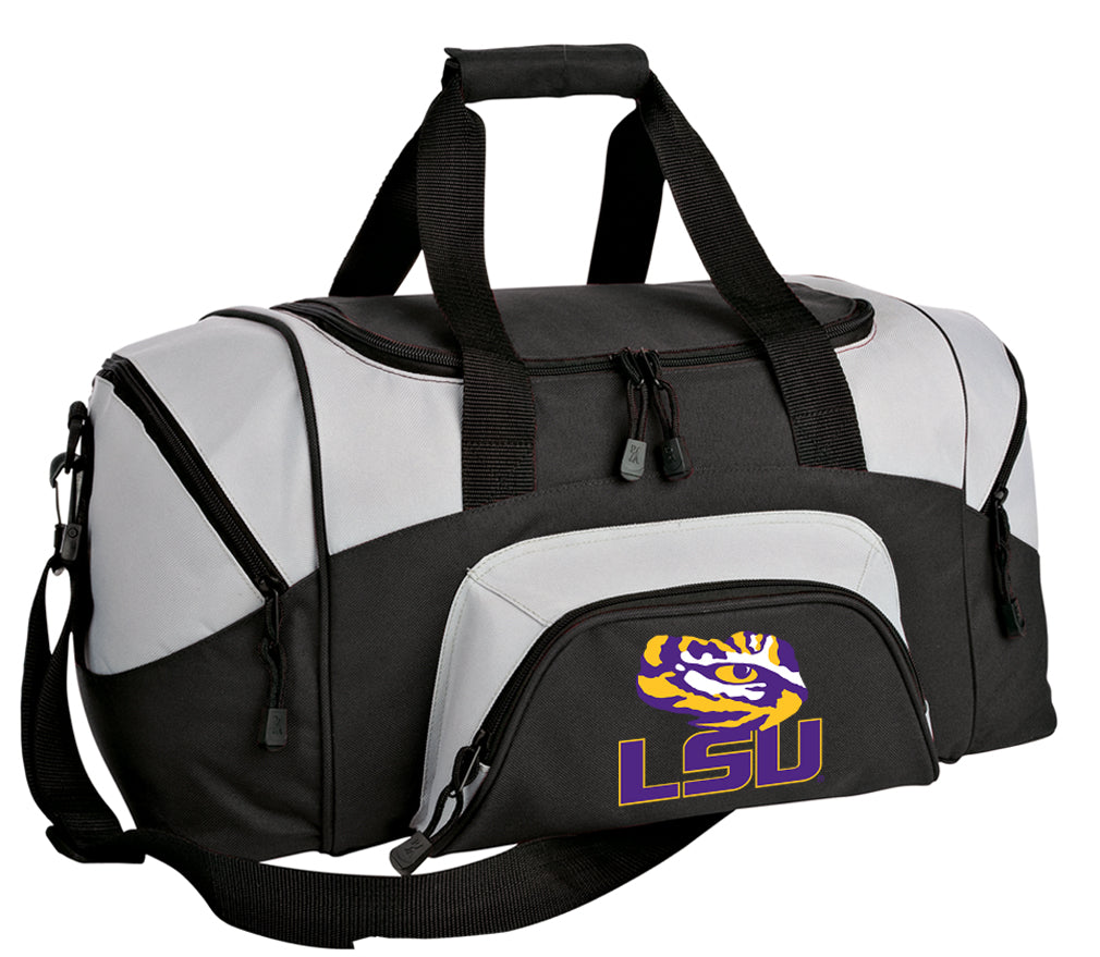 LSU Small Duffel Bag LSU Tigers Carryon Suitcase or Gym Bag