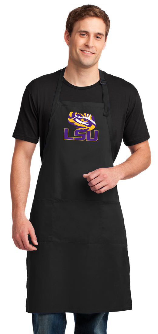 LSU Large Apron LSU Tigers Apron - Adjustable with Pockets