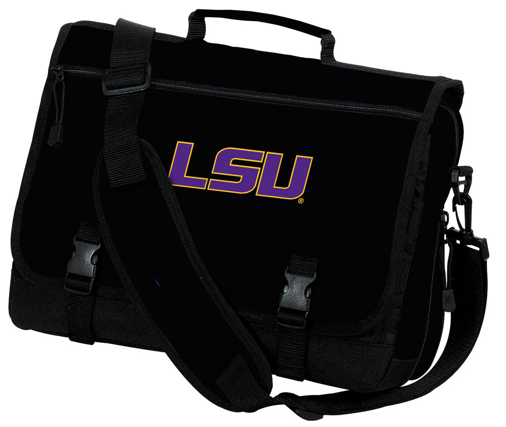 LSU Tigers Messenger Bag LSU Classic Laptop Bag