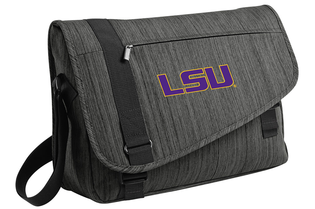 LSU Tigers Messenger Bag LSU Travel Bag