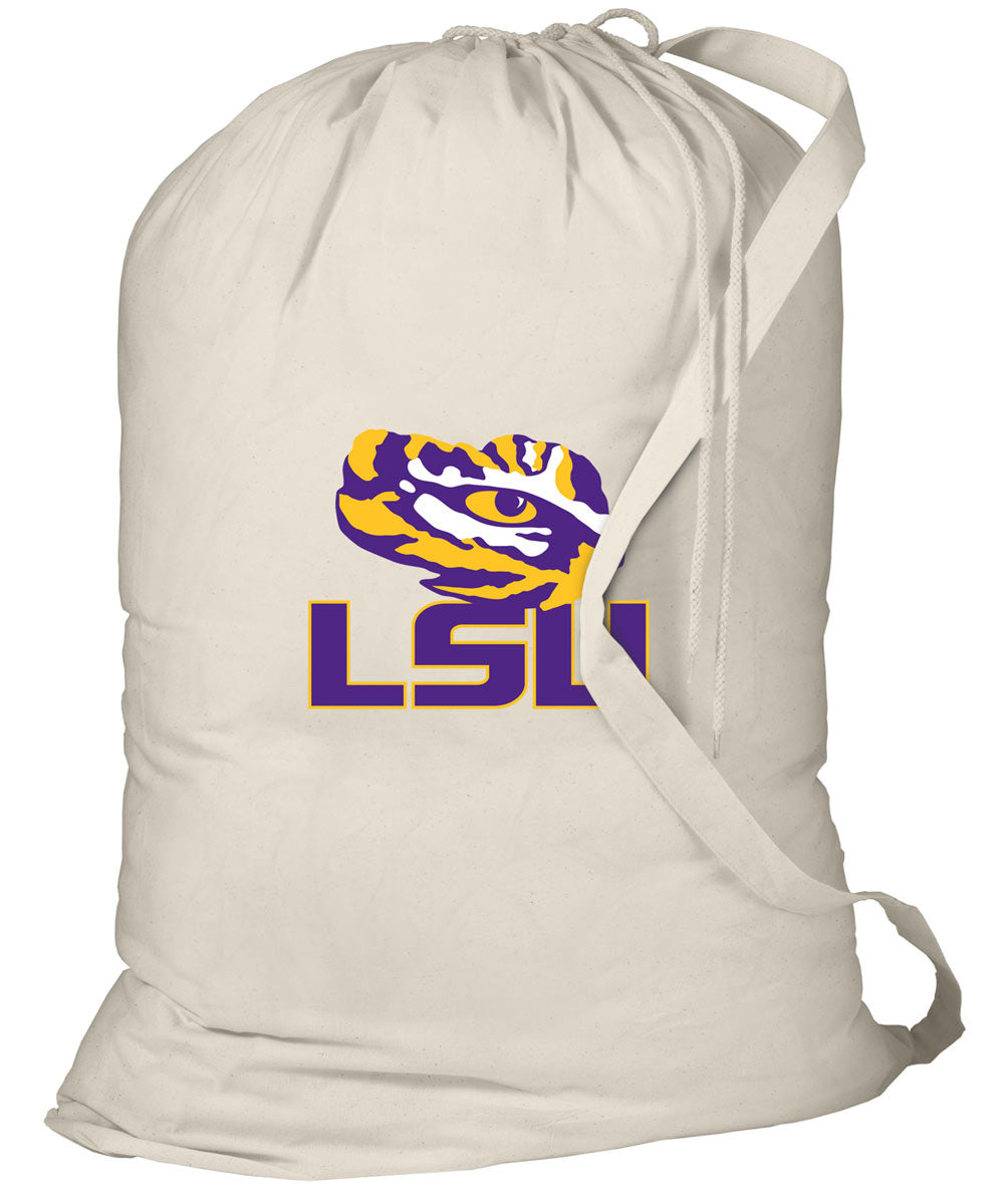 LSU Laundry Bag LSU Tigers Clothes Bag