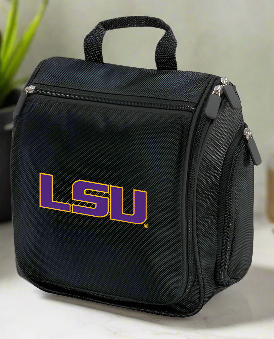 LSU Tigers Toiletry Bag or Mens LSU Travel Shaving Kit