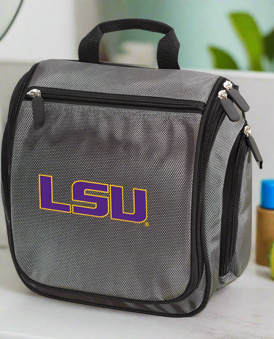 LSU Tigers Toiletry Bag or Mens LSU Travel Shaving Kit