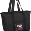 LSU Tote Bag LSU Tigers Large Zippered Tote