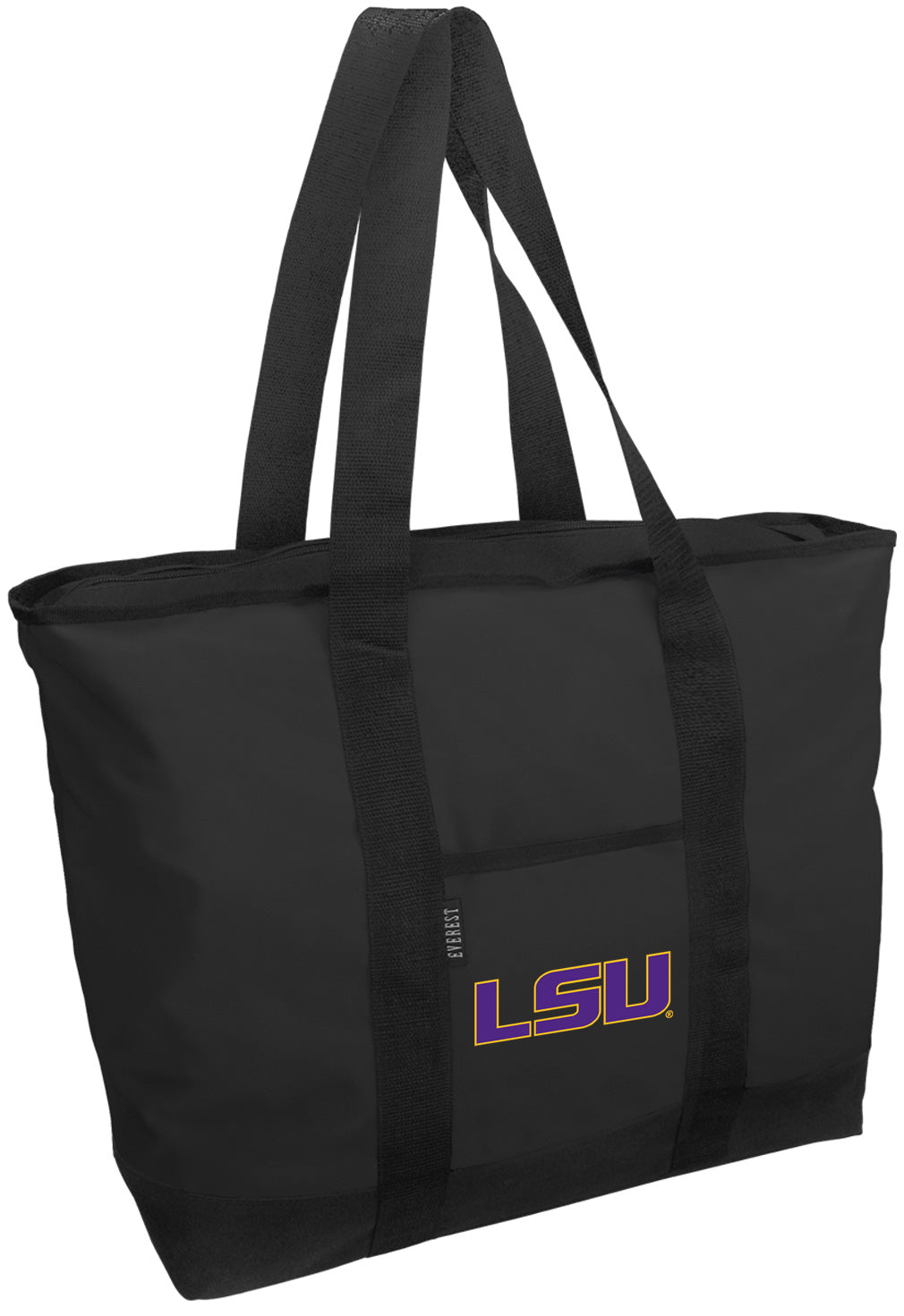 LSU Tigers Tote Bag LSU Large Zippered Tote