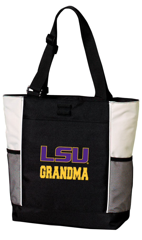 LSU Tigers Tote Bag LSU Carryall Tote