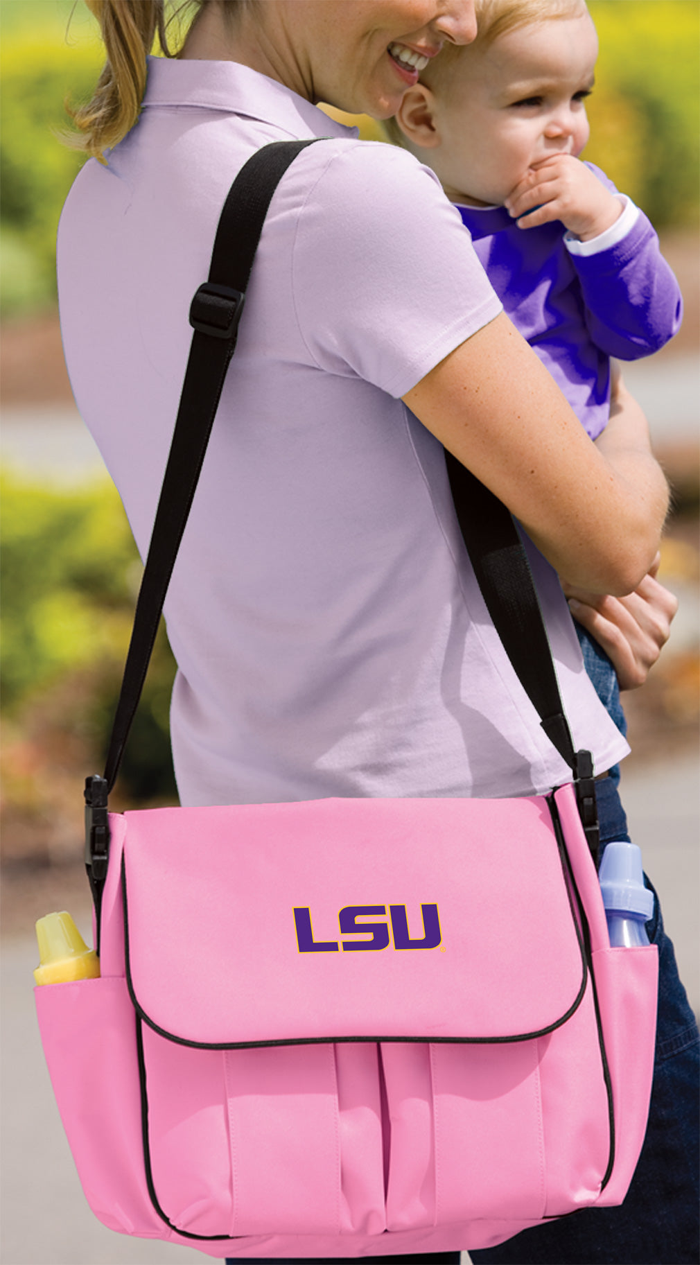 LSU Tigers Diaper Bag LSU Baby Bag