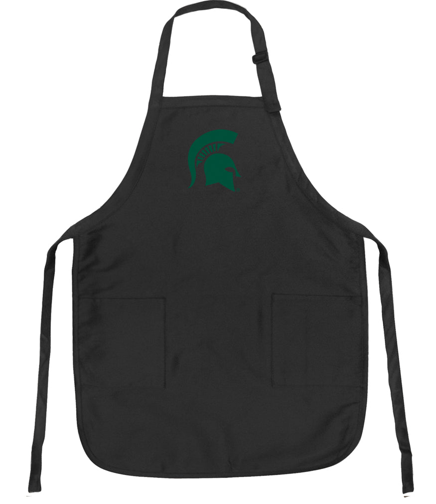 Michigan State Apron MSU Spartans Apron - Stain Resistant Fabric