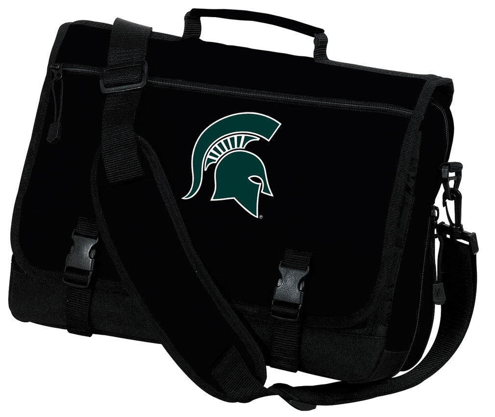 Michigan State Messenger Bag MSU Spartans Classic Laptop Bag