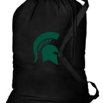 Michigan State Laundry Bag MSU Spartans Clothes Bag